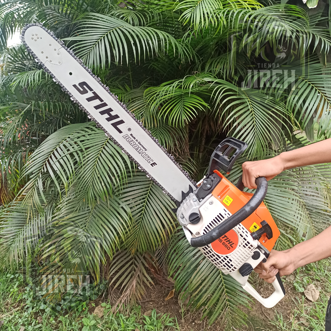 MOTOSIERRA STIHL MS660 HOMOLOGADA-POTENCIA REAL PARA EL TRABAJO DURO