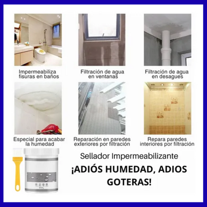 SELLADOR IMPERMEABILIZANTE INVISIBLE 500 ML+ BROCHA INCLUIDA